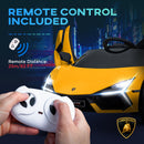 AIYAPLAY Yellow Lamborghini Revuelto Licensed Ride On Car W/ Suspension