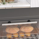 HOMCOM Mini Oven 9L Countertop Electric Grill W/ Temp Timer Control 750W