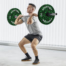 SPORTNOW Olympic Weight Plates with 5cm Holes for Weight Lifting