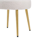 Livingandhome Cream Faux Fur Chair