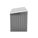 Livingandhome Heavy Duty Steel Bicycle Storage Shed