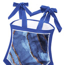 Tummy Control Swimsuit with Cover Up Skirt