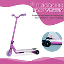 AIYAPLAY Electric Scooter for Kids 4-7, with Auxiliary Rear Wheels