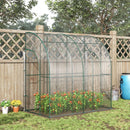Outsunny Greenhouse Lean To 214x118x212cm - Clear