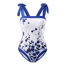 Tummy Control Swimsuit with Cover Up Skirt