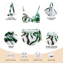 High-waisted Two-Piece Swimsuit Set
