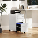 Vinsetto Lockable Mobile Filing Cabinet w/ 3 Drawers 30 x 43.5 x 60 cm