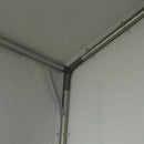 Outsunny 3 x 3(m) Portable Shed, Waterproof and Heavy Duty Dark Grey