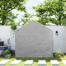 Outsunny 6.5' x 6.5' x 6.5' Temporary Garden Shed Storage Tent, Grey