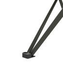 Outsunny Folding Camping Table for Outdoor Camping, Picnic, Hiking, Black