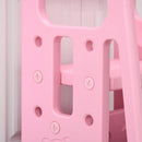 HOMCOM Kids Step Stool - Pink
