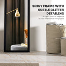 HOMCOM Floor Mirror Wall Mounted Leaning Standing Mirror