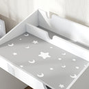 AIYAPLAY Children Study Table and Chair w/ Storage, Pull-out Drawer