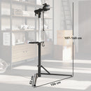 HOMCOM Bike Repair Stand, Max Load 40kg, Foldable, Height Adjustable