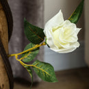 Outsunny Set of 2 90cm Artificial Rose Tree, Fake Decorative Plant