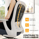HOMCOM Mesh Draughtsman Chair, Ergonomic Drafting Chair
