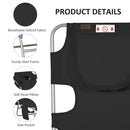 Outsunny Patio Foldable Sun Lounger 5 Level Adjustable Reclining Chair