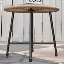 Outsunny Rattan Bistro Set, Cushioned Acapulco Chairs, Glass Table