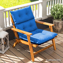 Outsunny Adirondack Chair Cushion Rocking Chair Cushion w/ Ties