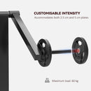SPORTNOW Adjustable Preacher Curl Bench with Elbow Cushion for Home Gym