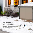 Outsunny 3 x 3 (m) Gazebo Protective Cover, Waterproof Cover for Canopy, Tent