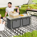 Outsunny Picnic Table Camping Folding Portable Dining Storage Garden Outdoor