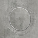 HOMCOM Metal Wall Art 65cm Round Mirror for Living Room Dining Room Silver