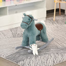 HOMCOM Children Rocking Horse - Blue
