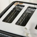 HOMCOM Toaster with 4 Slot, 7 Browning Levels, 1600W, Honeycomb