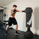 SPORTNOW Freestanding Punching Bag, 175cm Boxing Bag with Stand, Hand Wrap