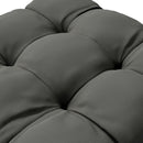 Outsunny Set of 4 Outdoor Seat Cushion with Ties, for Garden Furniture, Grey