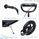 HOMCOM Teen Push Scooter -  Black