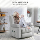 HOMCOM Power Lift Recliner Chair With Vibration Massage, USB