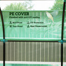 Outsunny Polytunnel Greenhouse with Doors and Mesh Windows