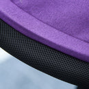 HOMCOM 6 In 1 Kids Purple Trike, Stroller With Parent Handle