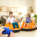 AIYAPLAY Angry Bird Licensed Bumper Car for Kids w/ Joysticks