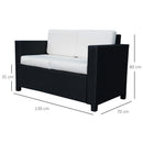 Rattan Sofa