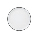 Lewis's 12 Piece Stoneware Dinner Set - 2 Tone