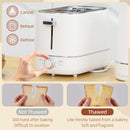 HOMCOM 1.7L 3000W Fast Boil Electric Kettle and 2 Slice Toaster Set