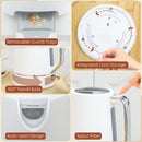 HOMCOM 1.7L 3000W Fast Boil Electric Kettle and 2 Slice Toaster Set