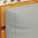 Outsunny 2 Seat Pallet Cushions 20cm Thick Outdoor Seat Pads