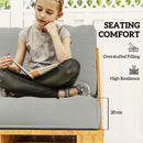 Outsunny 2 Seat Pallet Cushions 20cm Thick Outdoor Seat Pads