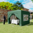 Outsunny 3 x 3(m) UPF50+ Pop Up Gazebo with Sides and Carry Bag