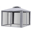 Outsunny Gazebo 3m x 3m  Grey