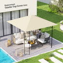 Outsunny 3 x 3(m) Gazebo Canopy Replacement Cover with Drain Holes