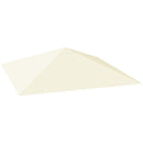 Outsunny 3 x 3(m) Gazebo Canopy Replacement Cover with Drain Holes