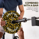 SPORTNOW Olympic Weight Plates with 5cm Holes for Weight Lifting