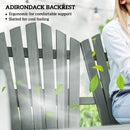 Outsunny 2 Seater Garden Bench w/ Wheel-Shaped Armrests Grey