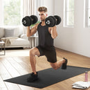 HOMCOM 25KG Adjustable Dumbbells Weight Set Hand Weight for Body Fitness