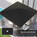 Outsunny 3 x 3(m) Gazebo Canopy Replacement Cover, UPF30+